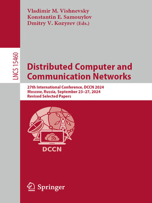 cover image of Distributed Computer and Communication Networks